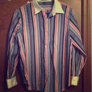 Beautiful striped Ralph Lauren button-down, sz L